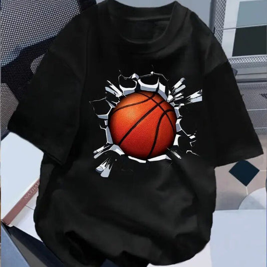 Men’s 3D Football Streetwear T-Shirt CJ US