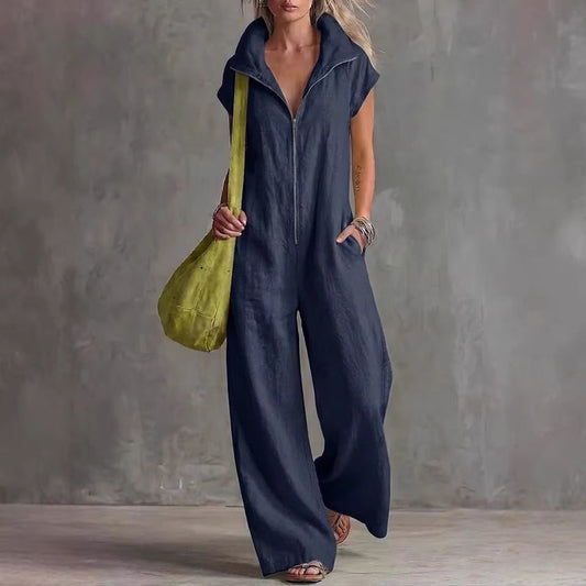European And American-style Jumpsuit Loose-fitting