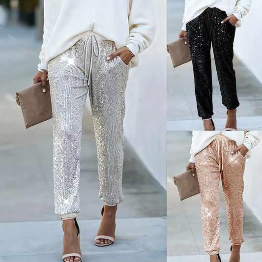 Straight-leg Casual Pants Women's Trousers
