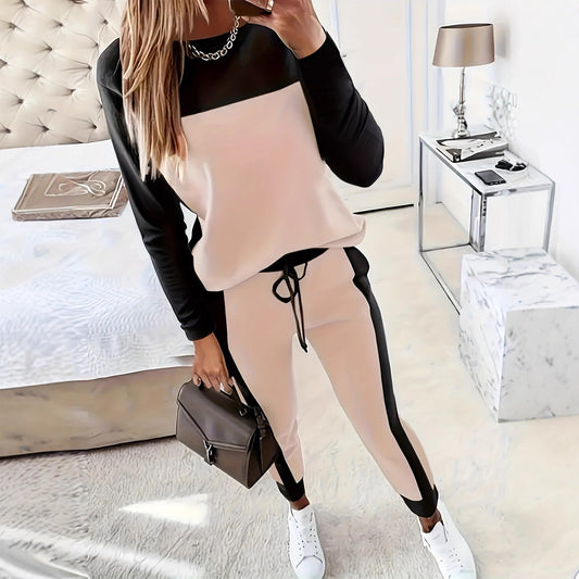 New Korean-style Casual Long-sleeve Trendy Hoodie Set