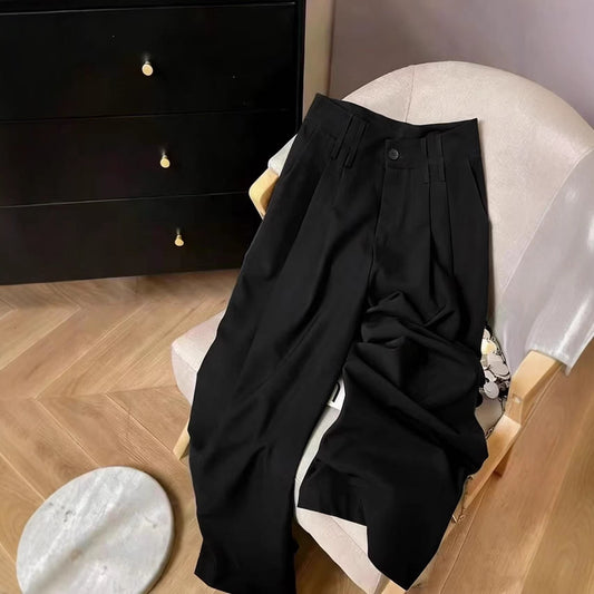 Loose Flowing Figure-flattering Casual Floor-length Pants