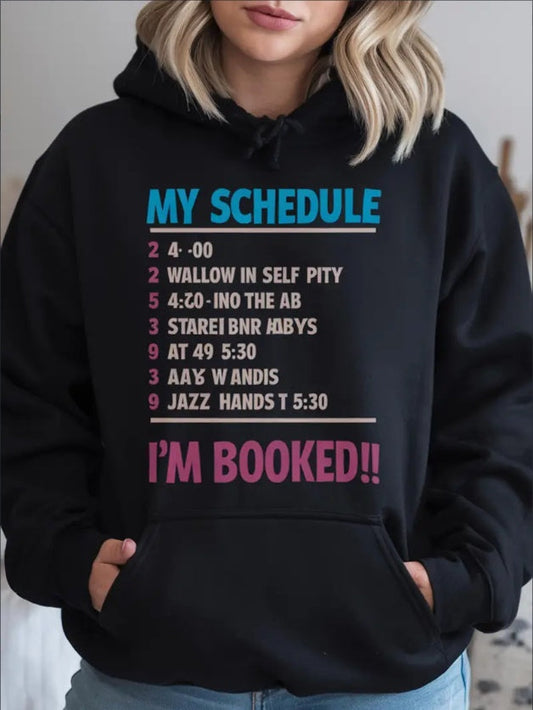 Unique1pc Women'S Casual Hooded Sweatshirt With Geometric Merry Christmas Print, Long-Sleeve For All Seasons, Loose Fit Hoodie Beautiful Style Beautiful Girls Style CJ US