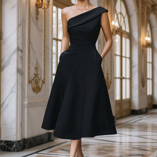 Sexy Off Shoulder Large Swing Women's Dress