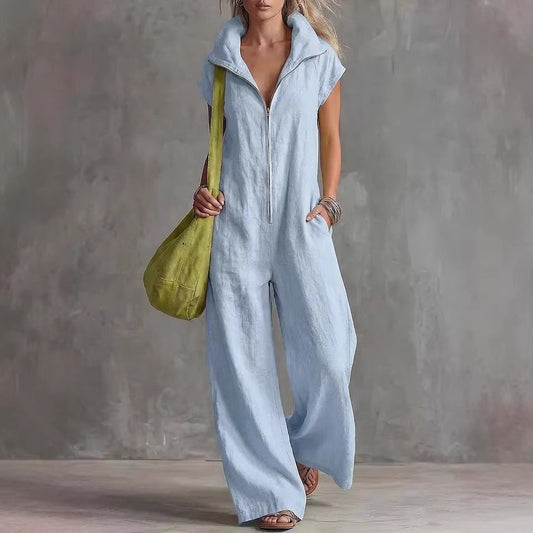 European And American-style Jumpsuit Loose-fitting