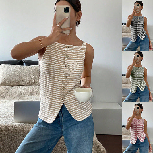 Sleeveless camisole top