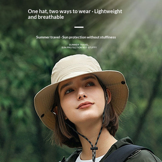 Wide-brimmed UV-protective Breathable Sun Hat