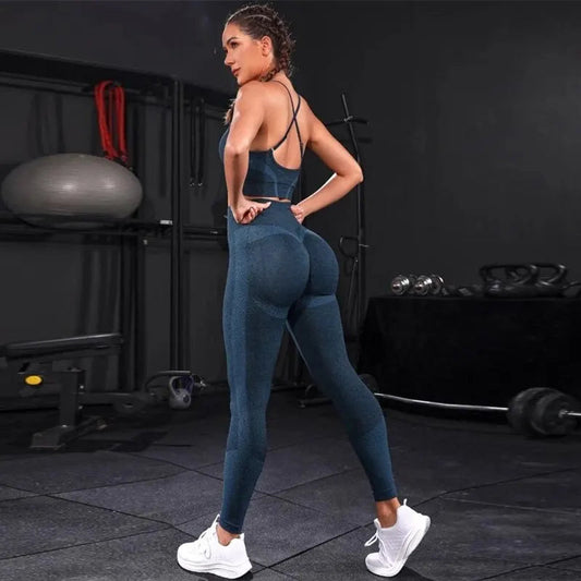 🧘♀️ 2-Piece Women's Seamless Yoga Set FitiqueFit