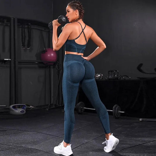 🧘♀️ 2-Piece Women's Seamless Yoga Set FitiqueFit