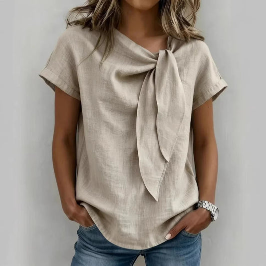 Women's Short-sleeve Fashionable Casual Top T-shirt