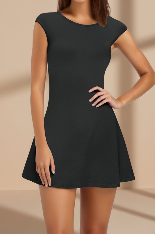 Sleeveless High-end Womens Midi Dress