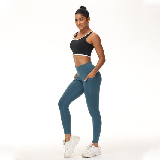 ❄️ Women's Winter Velvet Ankle Pants with Pockets FitiqueFit