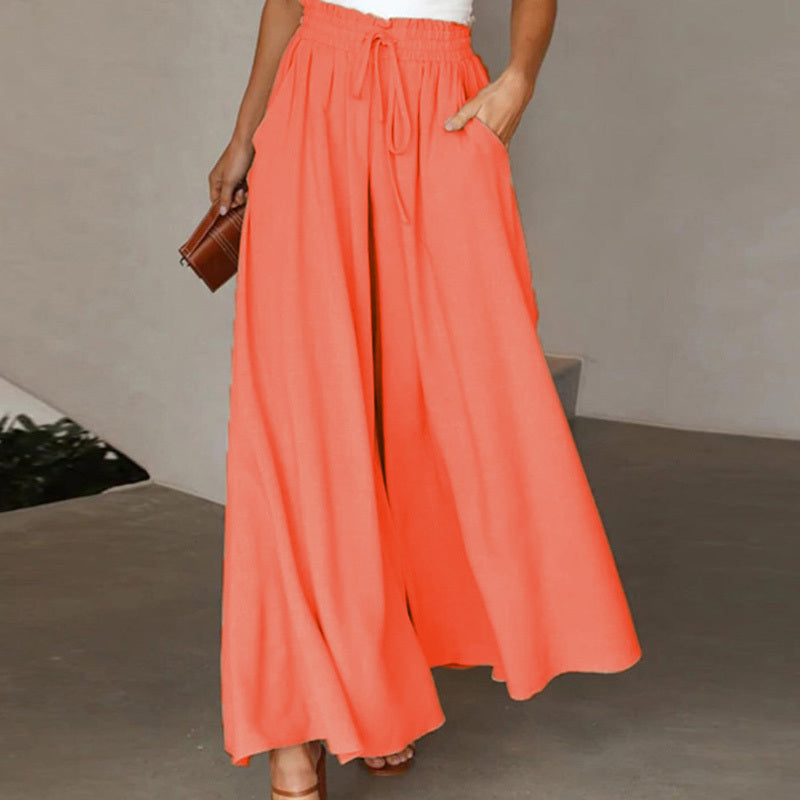 Women's High Waist Wide Leg Pants CJ US