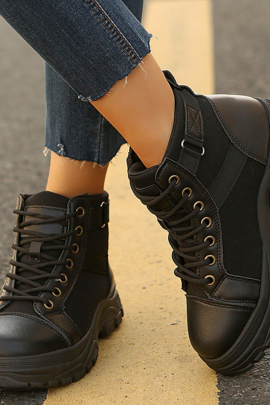 Women's Casual Mid-calf Fleece-lined, Thickened, Insulated Cotton Boots 