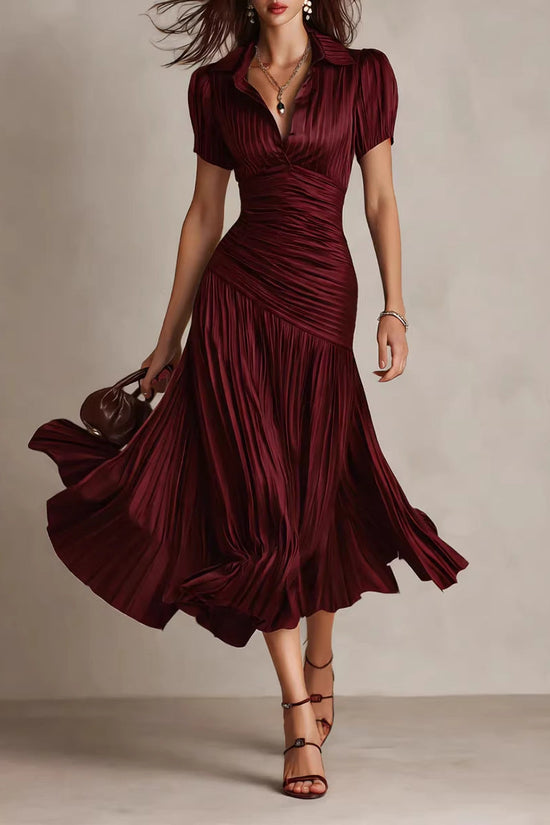 Striped patchwork dress 