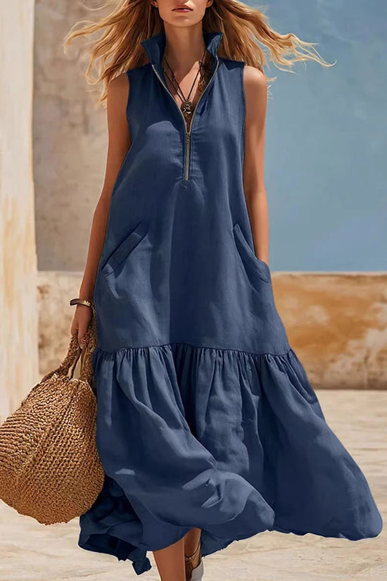 Resort-style Loose Casual Dress For Women 