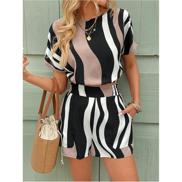 Black and white stripes