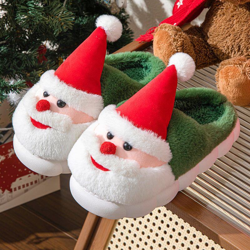 Santa Claus Home Thick-soled Non-slip Slippers CJ