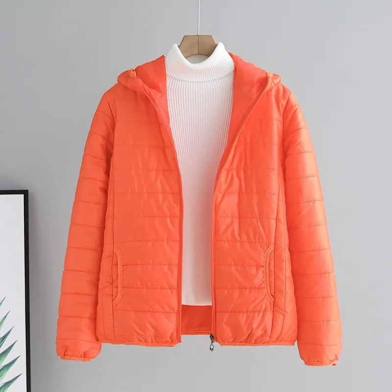 Women's Fashionable Versatile Slimming Cotton-Padded Jacket 