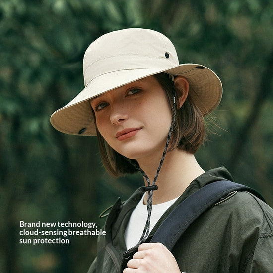 Wide-brimmed UV-protective Breathable Sun Hat 
