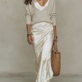  Milky White Suit