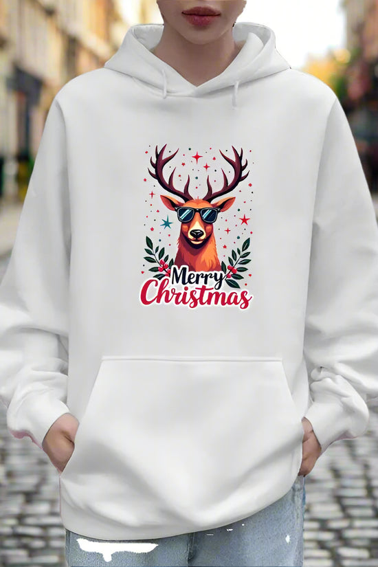 High Quality Christmas Can Be Customized Digital Printed Logo Men's And Women's Fashion Hoodies US Warehouse Stock US CJ
