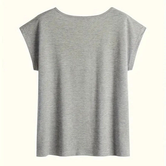 Women's V-Neck Short Sleeve T-Shirt CJ US