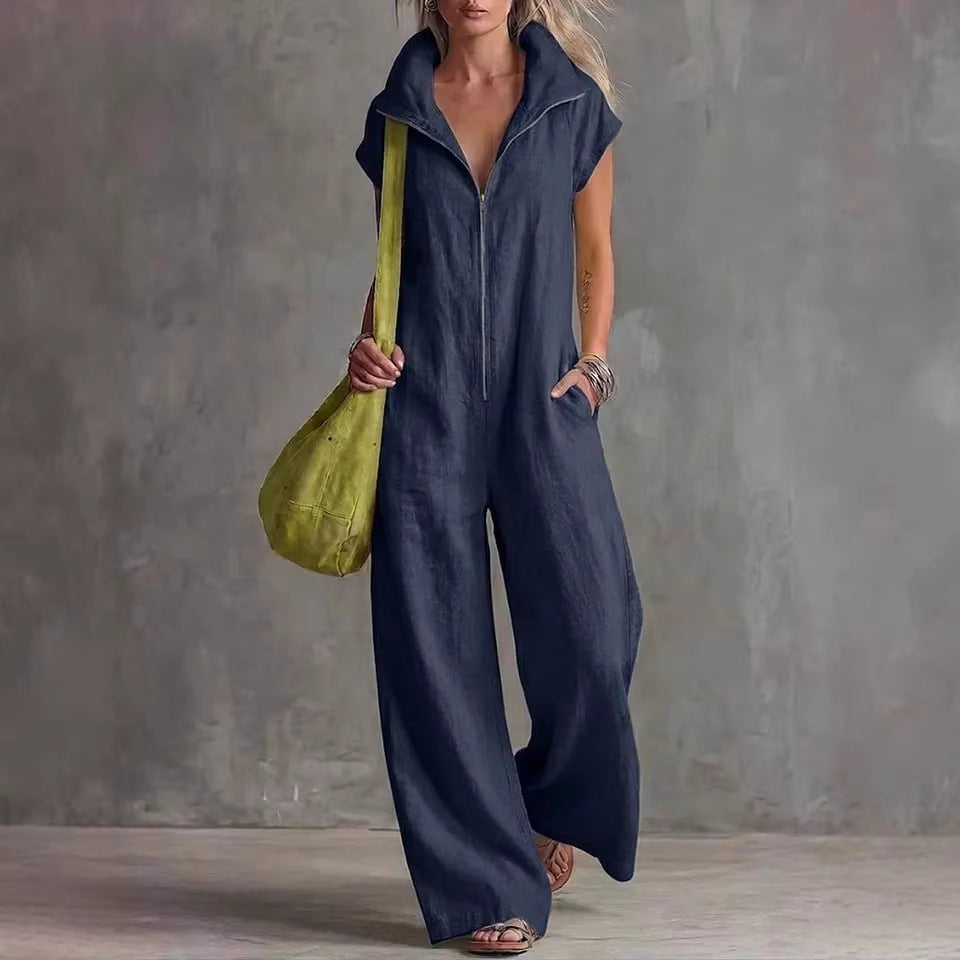 European And American-style Jumpsuit Loose-fitting 