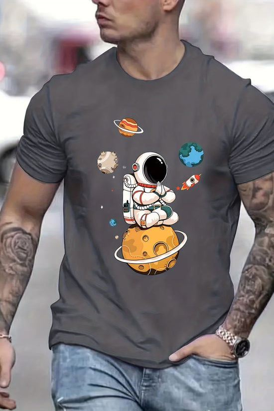 Men’s Astronaut Graphic T-Shirt CJ US