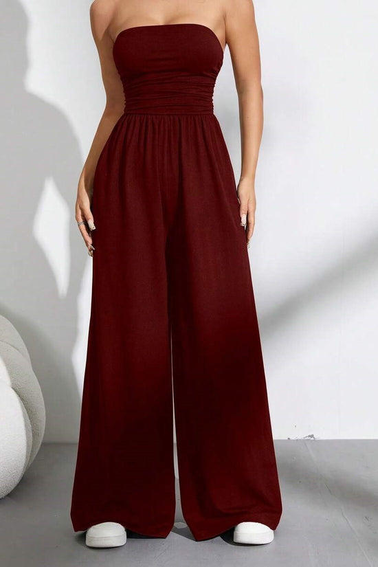 New Casual Versatile High-waisted Pants With A Tube Top 