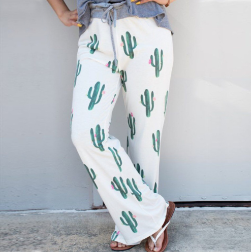 Women’s Wide Leg Yoga Pants – Casual Lounge Pajama Pants 