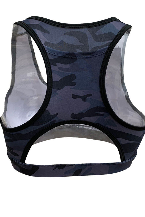 Women’s Pocket Sports Bra – Supportive Workout Bra with Phone Pocket CJ