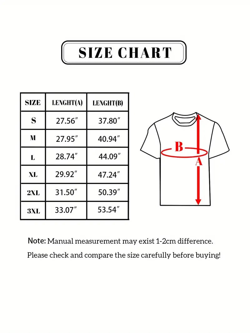 Summer New Printed T-shirt - Printed Short Sleeve Shirts CJ