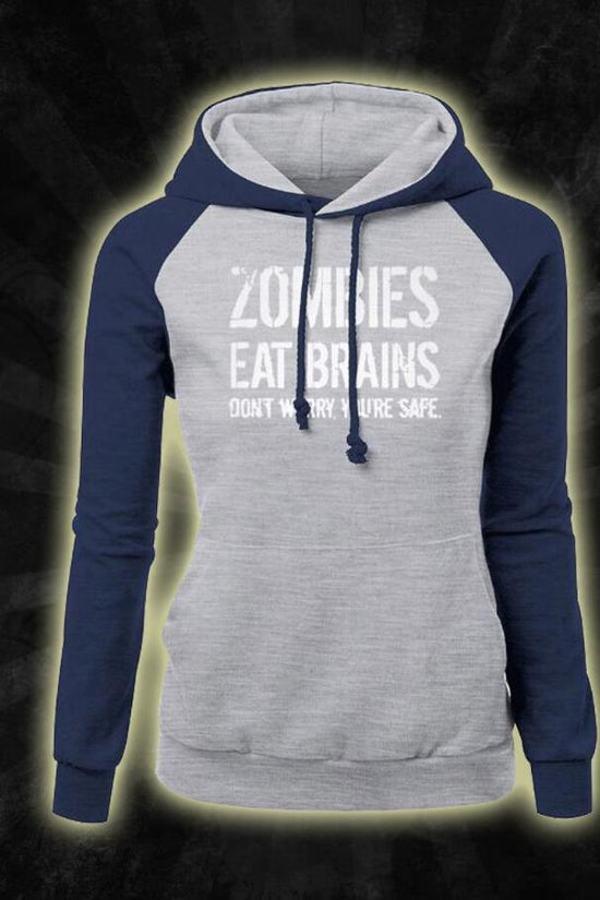 Zombies Eat Brains Hoodies CJ