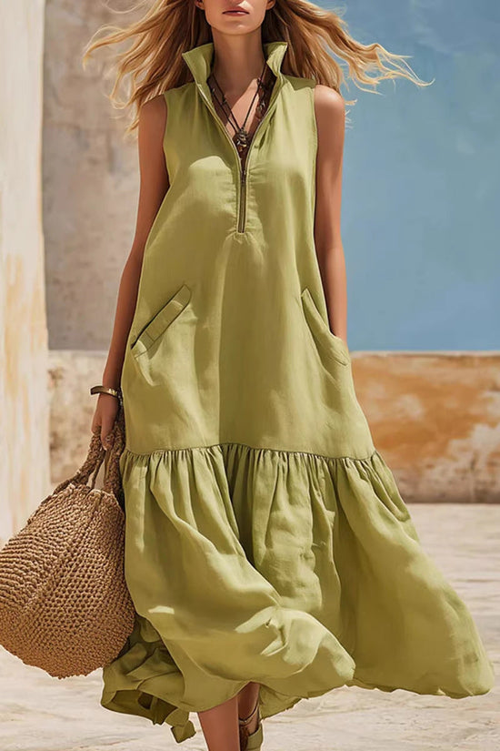Resort-style Loose Casual Dress For Women 