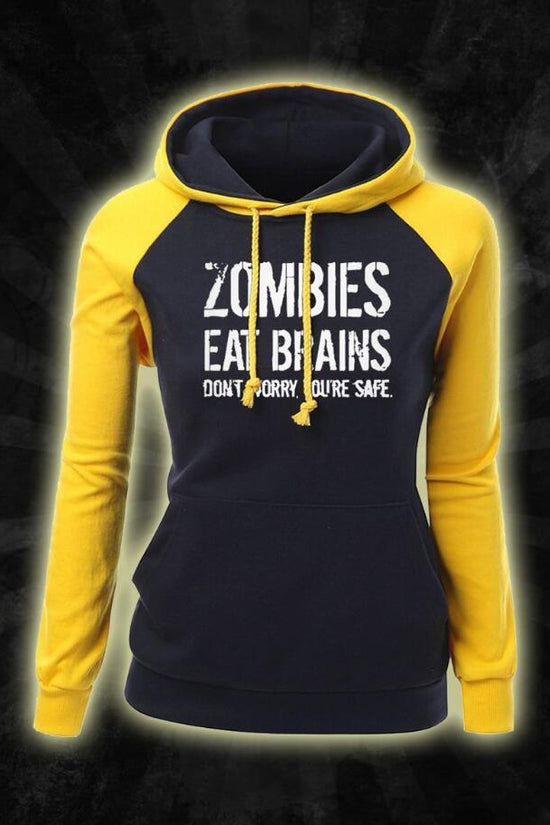 Zombies Eat Brains Hoodies CJ