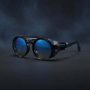 Black Frame Blue Dried