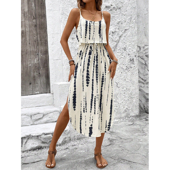Printed camisole dress 