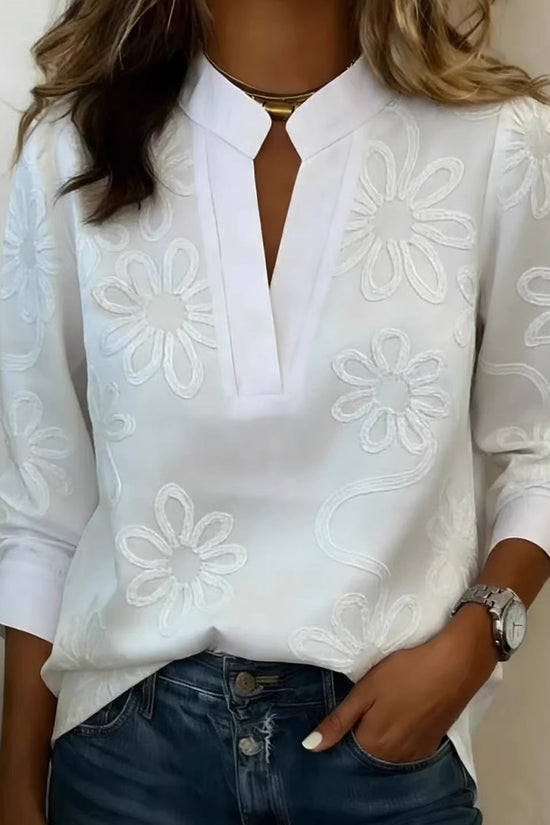 Women's 3D Digital Print Casual Shirt Top 