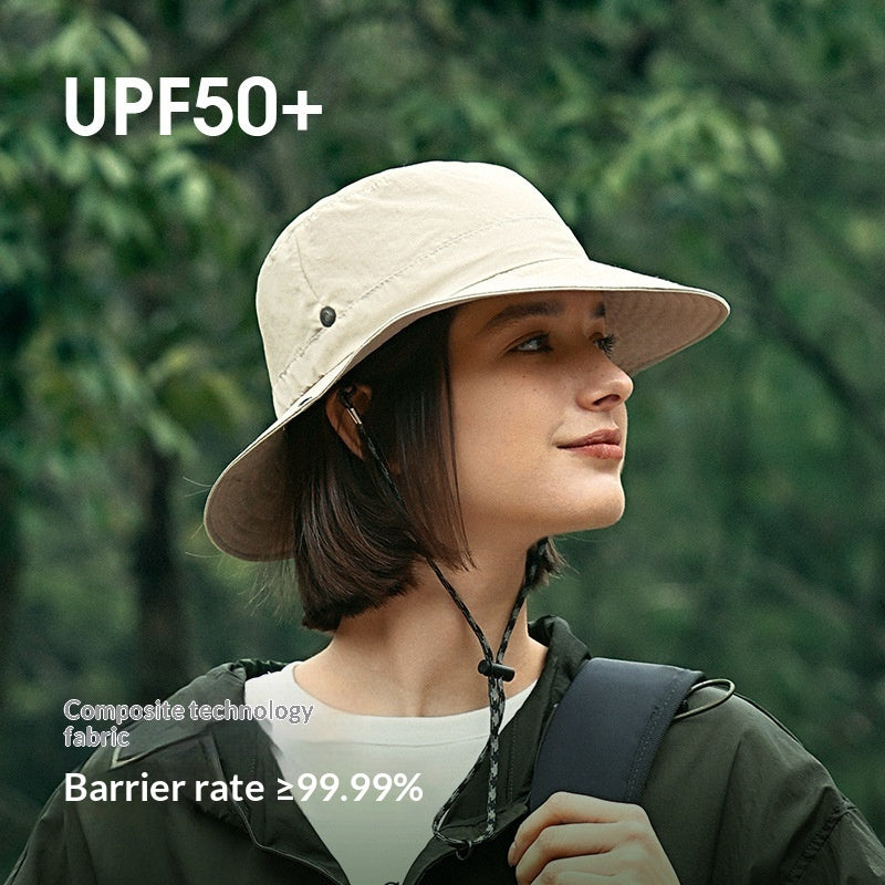Wide-brimmed UV-protective Breathable Sun Hat 
