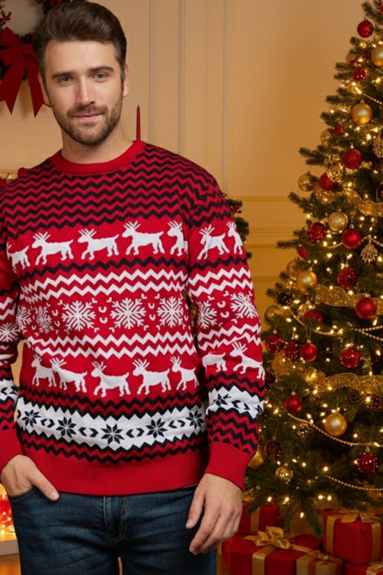 Fashion European And American Sweater New Couple Outfit CJ