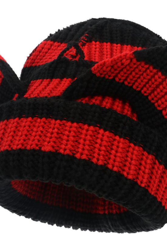 Women’s Thickened Acrylic Knitted Hat with Devil Ears | Cozy Beanie 