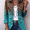 Blue Leopard Print