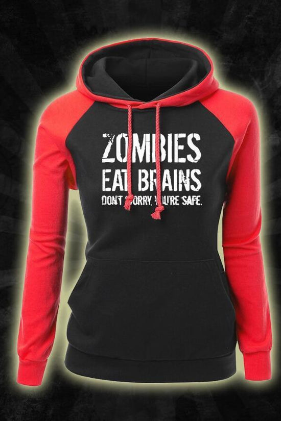 Zombies Eat Brains Hoodies CJ