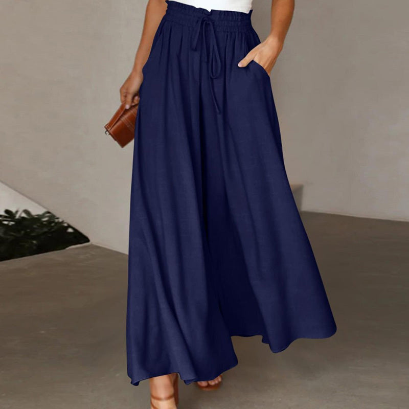 Women's High Waist Wide Leg Pants CJ US