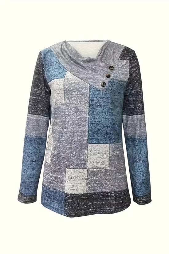 Women’s Plaid Button Down Shirt CJ