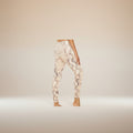  Beige snakeskin