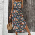  Navy Blue Flower