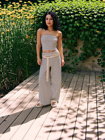 White And Black Stripes