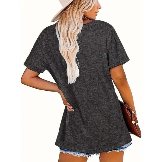 Sunrise Print Round Neck T-Shirt CJ US