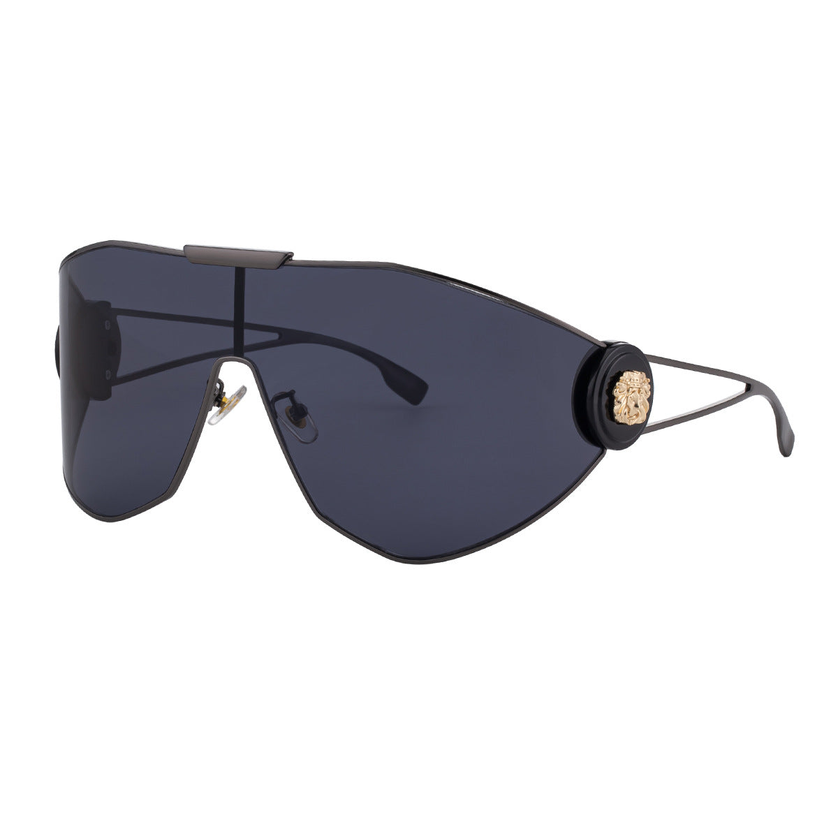 New FashionStyle Full-Frame Sports Sunglasses for Women, Integrated Lens, Outdoor Cycling UV Protection 